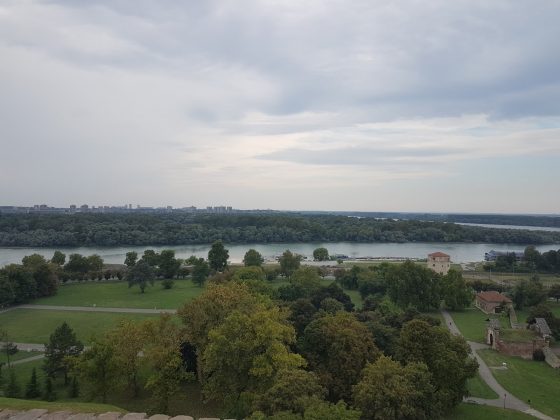 Predivan pogled na Savu i Dunav, Kula Nebojša, Kalemegdan