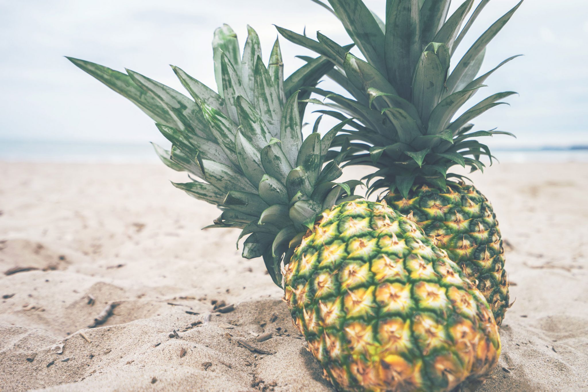 Ananas na plaži; Foto: Pineapple Supply Co. from pexels.com