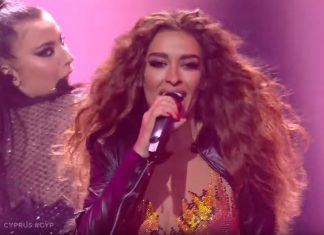 Eleni Foureira, Kipar, Evrovizija; Foto: youtube.com