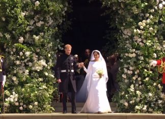 Kraljevsko venčanje; Princ Heri i Megan Merkl; Foto: youtube.com screenshot
