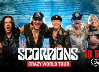 Scorpions u Stark Areni; Foto: facebook.com/StarkArena