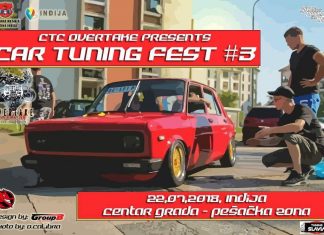 Treći CTC Overtake car tuning Fest - Inđija; Foto D. Calibra @CTC Overtake facebook