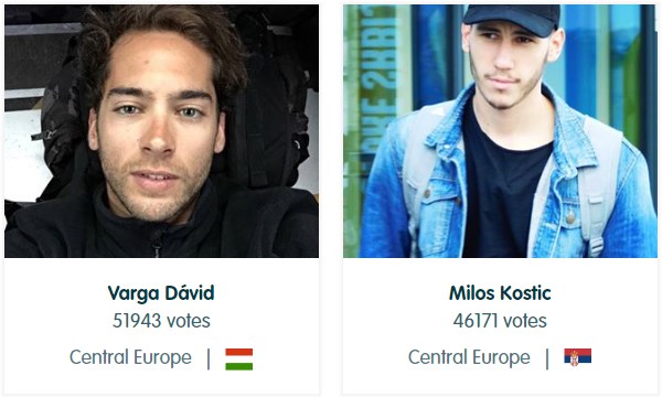 Miloš Kostić vs Varga David; Foto screenshot