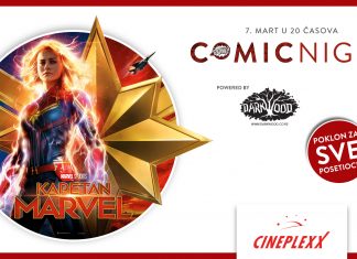 VEČE STRIPA UZ BRI LARSON U ULOZI „KAPETAN MARVEL“ Veče stripa uz Bri Larson u bioskopima Cineplexx; Foto PR